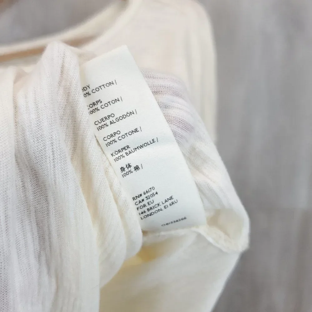 #22 Free People Peace It Up Tee F-0157 - Picture 8 of 11